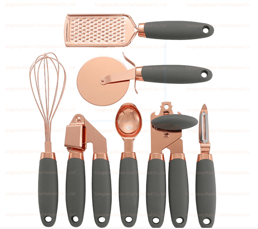 Kitchen Household Peeler Gadget Copper Plating Set - Nioor