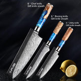 Kitchen Knife Set Chef's Knife Meat Chopping Knife - Nioor