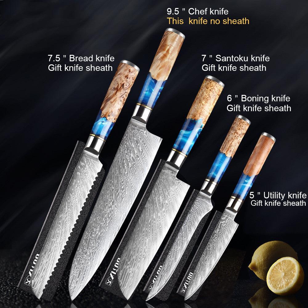 Kitchen Knife Set Chef's Knife Meat Chopping Knife - Nioor