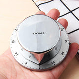 Kitchen Stainless Steel Mechanical Timer Alarm Clock Reminder - Nioor