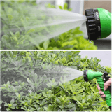 Latex Natural Telescopic Water Hose High Pressure Car Wash Water Gun Watering Flower Watering Vegetable Hose Summer - Nioor