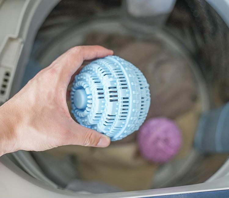 Laundry Ball Decontamination Anti-Winding Artifact Automatic Washing Clothes Cleaning Ball Large Anti-Knot Magic Washing Machine Ball - Nioor