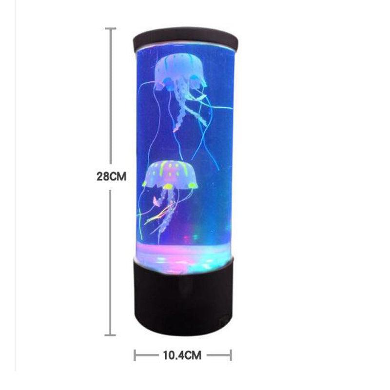 LED Jellyfish Aquarium Lamp Night Light USB Powered - Nioor