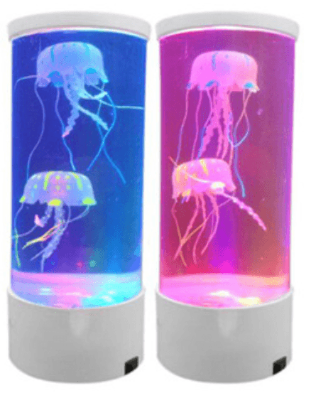 LED Jellyfish Aquarium Lamp Night Light USB Powered - Nioor