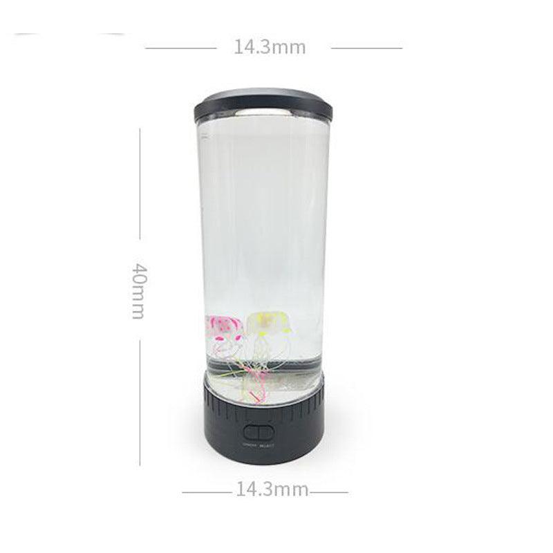 LED Jellyfish Aquarium Lamp Night Light USB Powered - Nioor