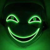 LED Luminous Black Covenant Mask - Nioor