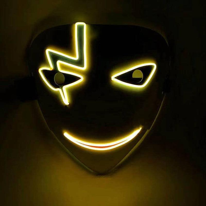 LED Luminous Black Covenant Mask - Nioor