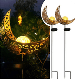 LED Solar Flame Light Metal LED Garden Light Flame Effect Lamp Waterproof Outdoor Lights Landscape Lights Solar Decorative Light - Nioor