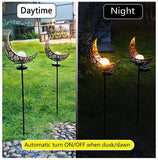 LED Solar Flame Light Metal LED Garden Light Flame Effect Lamp Waterproof Outdoor Lights Landscape Lights Solar Decorative Light - Nioor