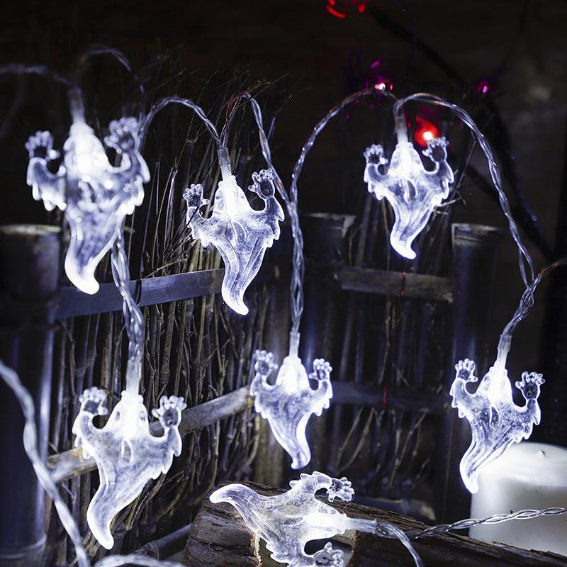 LED String Lights Halloween Ghost Hand For Halloween Outdoor Waterproof Decorations Halloween Indoor Warm White Lamp Decorations - Nioor