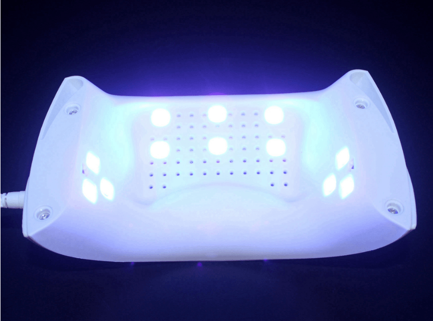 Led UV Lamp 12pcs LED Nail Dryer for ALL Nail Gel Polish Manicure With Timer button Sensor Nail Art Tools - Nioor