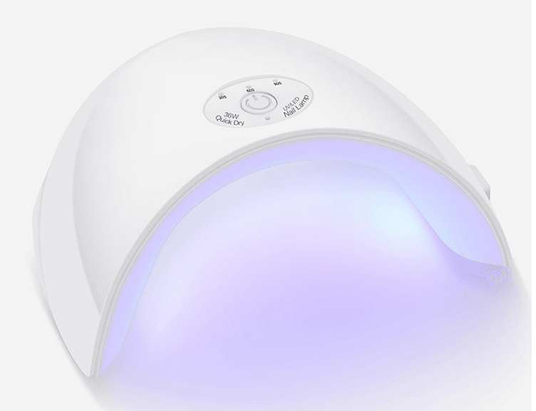 Led UV Lamp 12pcs LED Nail Dryer for ALL Nail Gel Polish Manicure With Timer button Sensor Nail Art Tools - Nioor