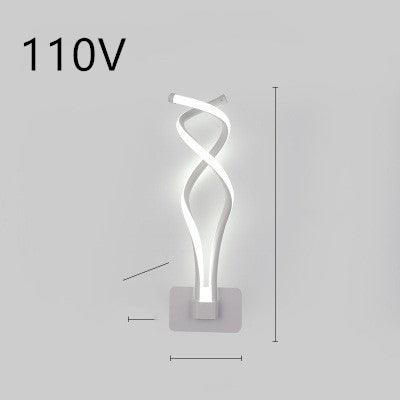 led wall lamp nordic minimalist bedroom bedside lamp - Nioor