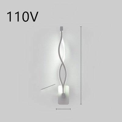 led wall lamp nordic minimalist bedroom bedside lamp - Nioor