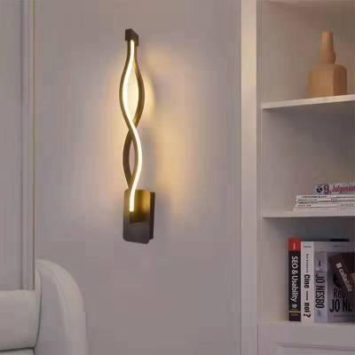 led wall lamp nordic minimalist bedroom bedside lamp - Nioor