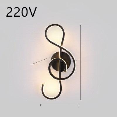 led wall lamp nordic minimalist bedroom bedside lamp - Nioor