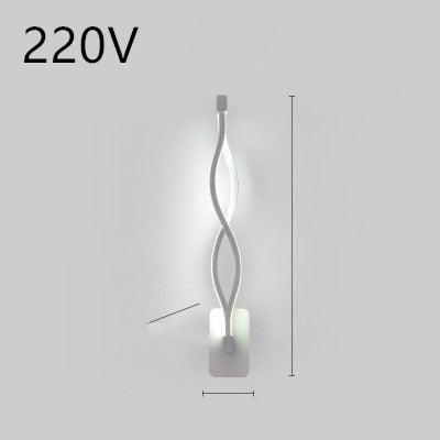 led wall lamp nordic minimalist bedroom bedside lamp - Nioor