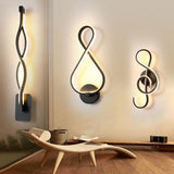 led wall lamp nordic minimalist bedroom bedside lamp - Nioor