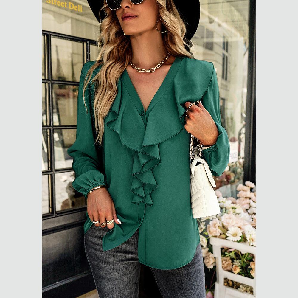 Long Sleeve Comfortable Shirt Spring And Autumn Top - Nioor