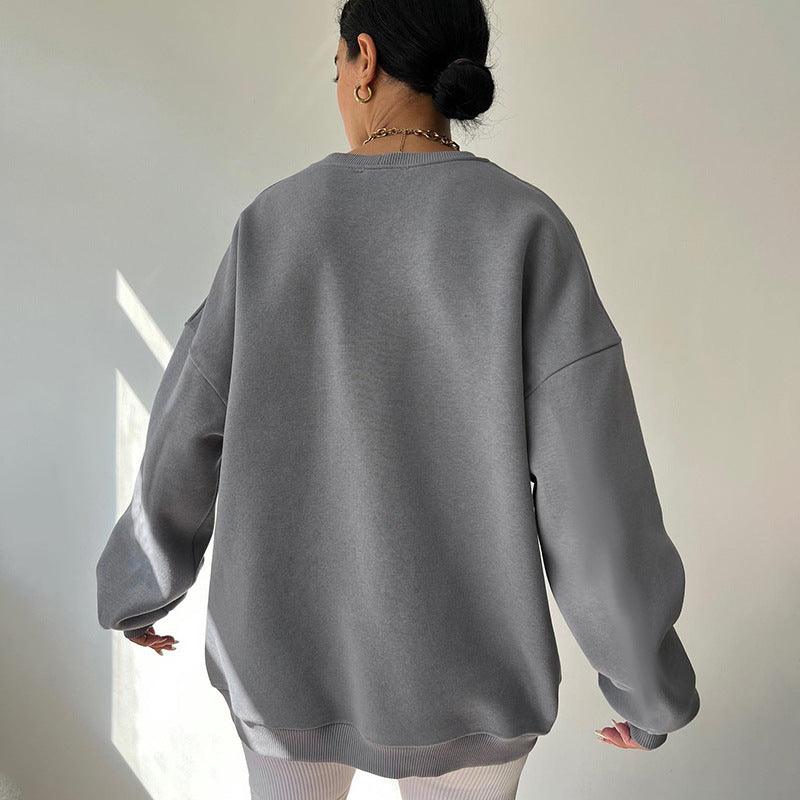 Loose And Versatile Casual Sweater Women - Nioor