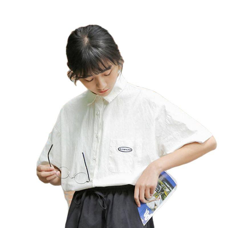 Loose Outer Wear Early Spring Top Shirt - Nioor