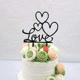 LOVE Wedding Party Acrylic Cake Insert - Nioor