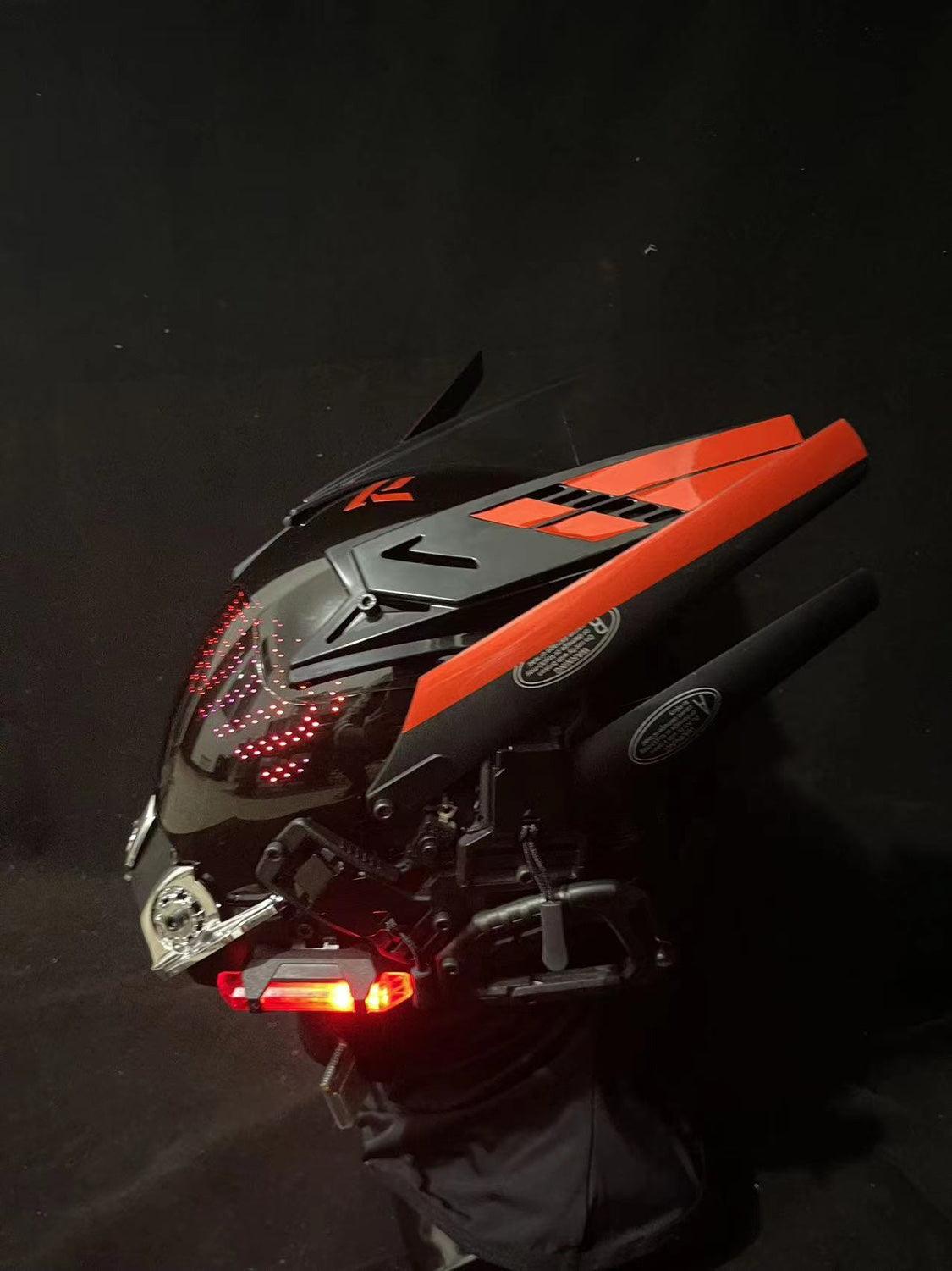 Luminous Helmet Mask Technology Sense - Nioor