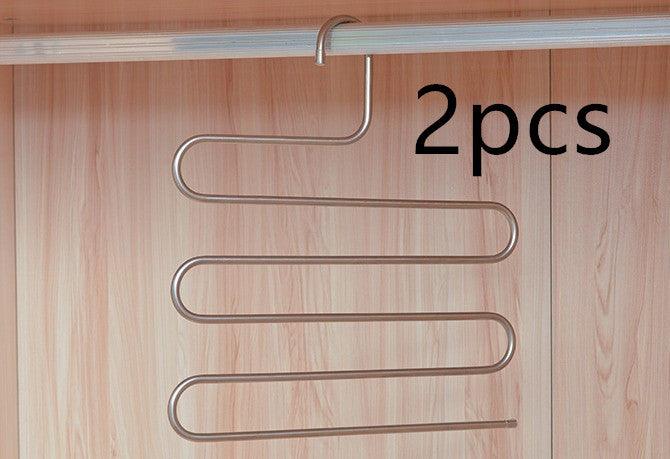 Magic non-slip s-type home pants rack - Nioor