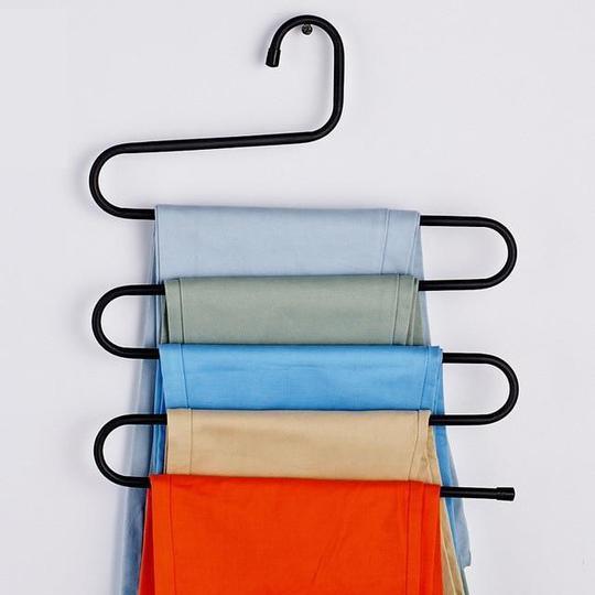 Magic non-slip s-type home pants rack - Nioor