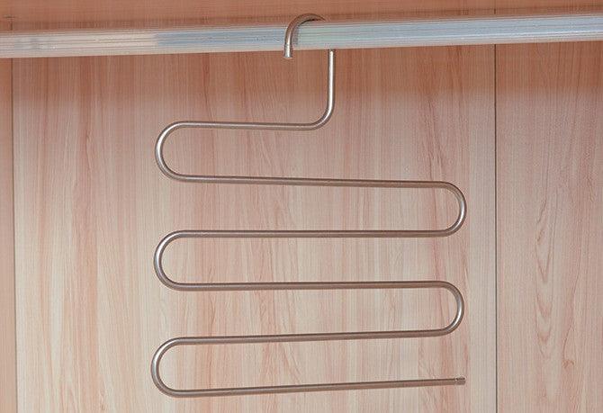 Magic non-slip s-type home pants rack - Nioor