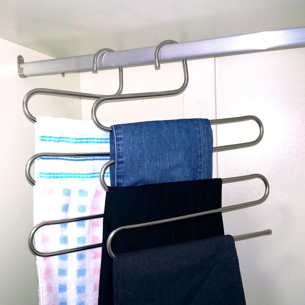 Magic non-slip s-type home pants rack - Nioor