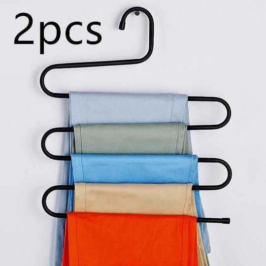 Magic non-slip s-type home pants rack - Nioor