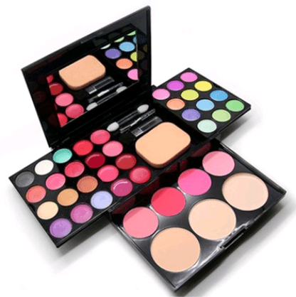 Makeup Box 24 Eyeshadow 8 Lipstick 4 Blush 3 Powder 39 Color Makeup Disc Combination Makeup Tray - Nioor