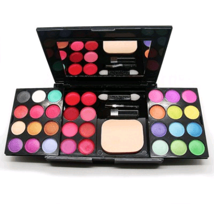 Makeup Box 24 Eyeshadow 8 Lipstick 4 Blush 3 Powder 39 Color Makeup Disc Combination Makeup Tray - Nioor