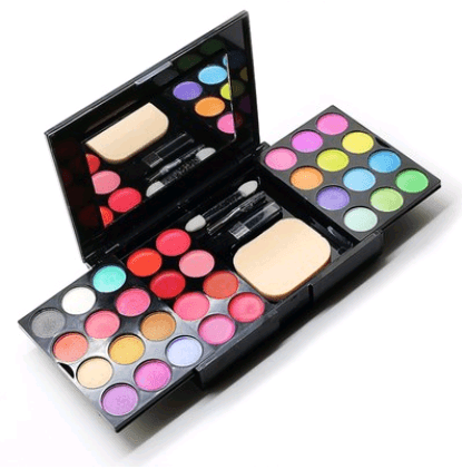 Makeup Box 24 Eyeshadow 8 Lipstick 4 Blush 3 Powder 39 Color Makeup Disc Combination Makeup Tray - Nioor