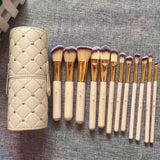 Makeup brush set 12 makeup buckets - Nioor