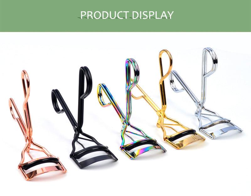 Makeup Eyelash Curler False Eyelash Tweezer Cosmetic Curl Colorful Portable Beauty Accessory - Nioor