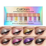 Makeup Multicolor Pearl Glitter Liquid Eyes Easy Color 8 Eyeshadow Set - Nioor