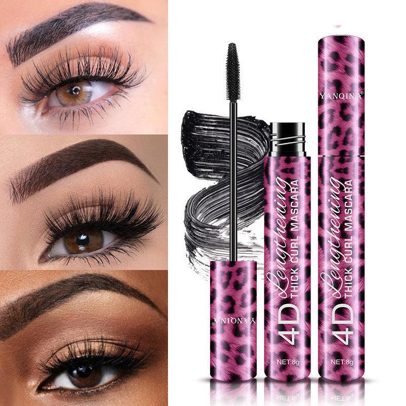 Makeup Red Leopard Eyeliner and Mascara Set - Nioor