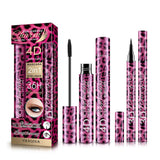 Makeup Red Leopard Eyeliner and Mascara Set - Nioor