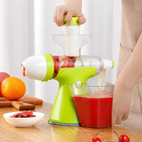 Manual Juicer, Small Household Juicer, Squeeze Lemon Orange Juice, Hand-Cranked Juice, Squeeze Deep-Fried Juice Artifact - Nioor