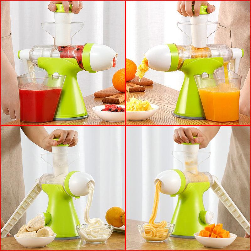 Manual Juicer, Small Household Juicer, Squeeze Lemon Orange Juice, Hand-Cranked Juice, Squeeze Deep-Fried Juice Artifact - Nioor