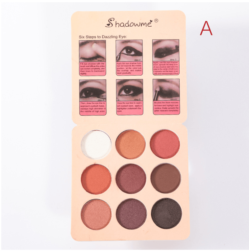 Matte Makeup Eyeshadow Pallete - B - Nioor