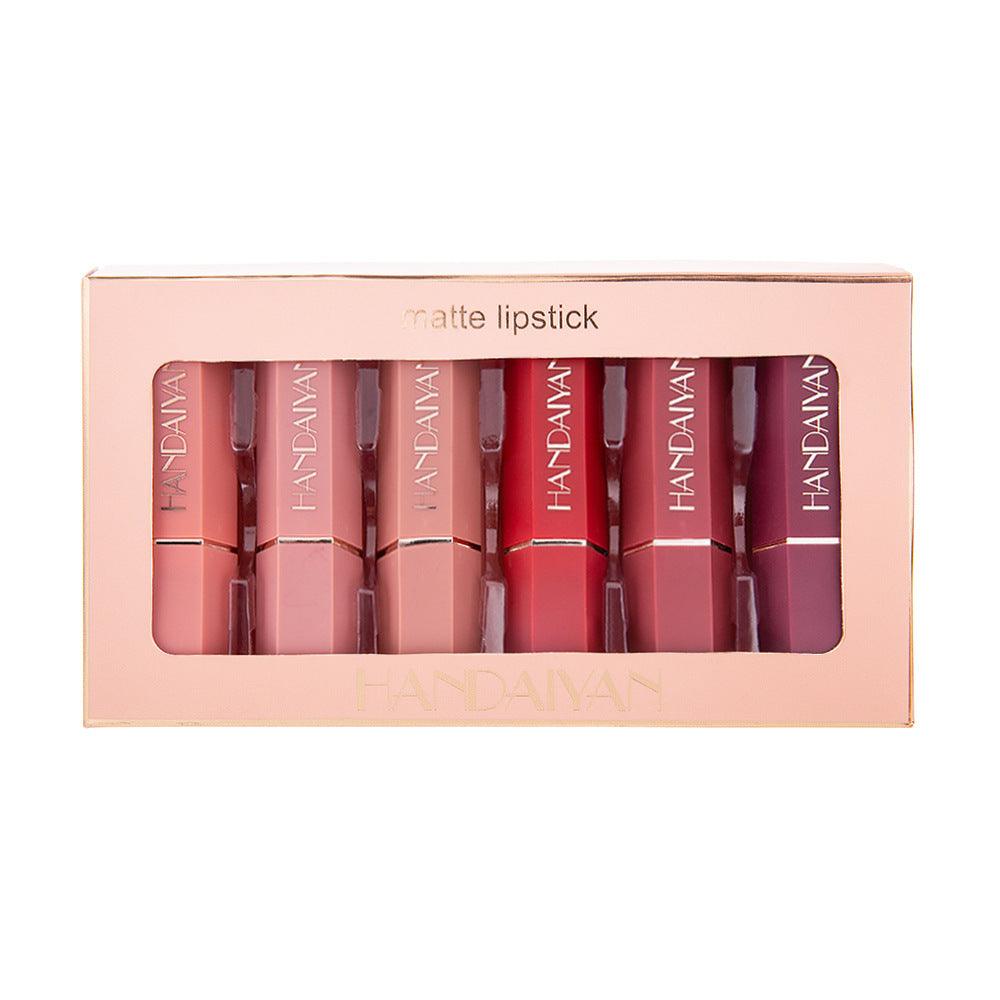 Matte Matte Lipstick Gift Box Set Non-stick Cup Lipstick Lipstick - Nioor