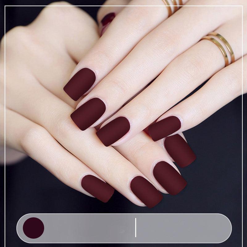 Matte matte nail polish - Nioor