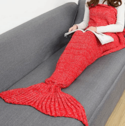 Mermaid Tail Knitting Sleeping Blanket - Nioor