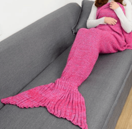 Mermaid Tail Knitting Sleeping Blanket - Nioor