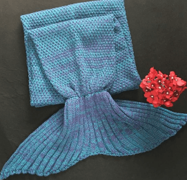 Mermaid Tail Knitting Sleeping Blanket - Nioor