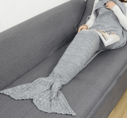 Mermaid Tail Knitting Sleeping Blanket - Nioor