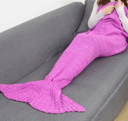 Mermaid Tail Knitting Sleeping Blanket - Nioor